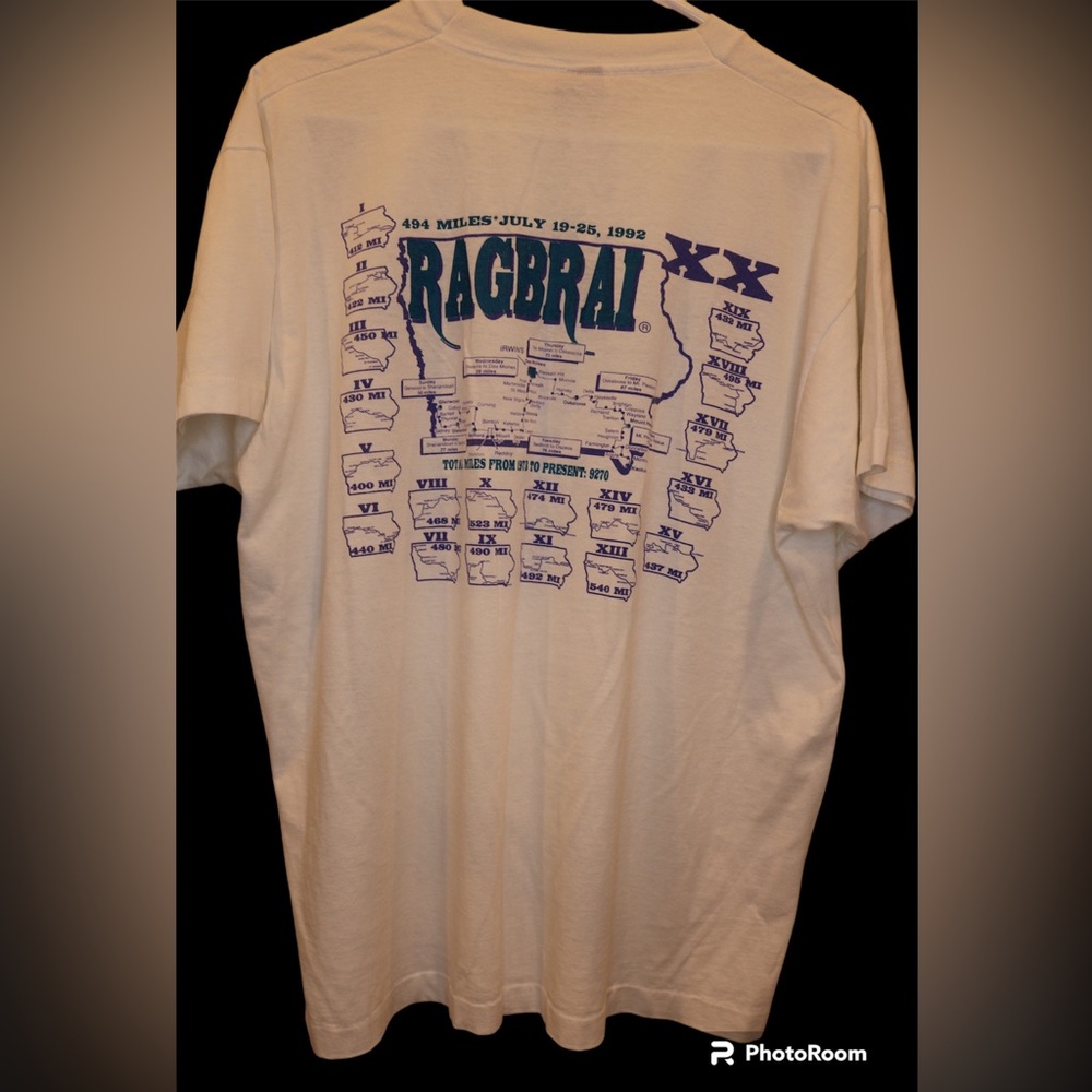 Vintage cyclist shirt